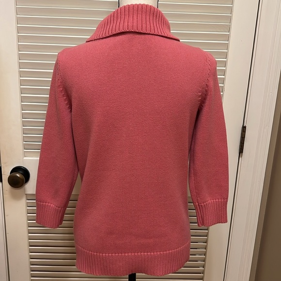 Talbots Cowl Neck Sweater in Coral, Size Medium, EUC - Picture 10 of 15